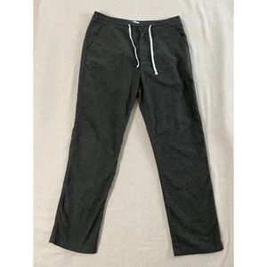 Wellen Seawool Chino Pants Men's L Greenish Gray Drawstring Stretch Trousers EUC